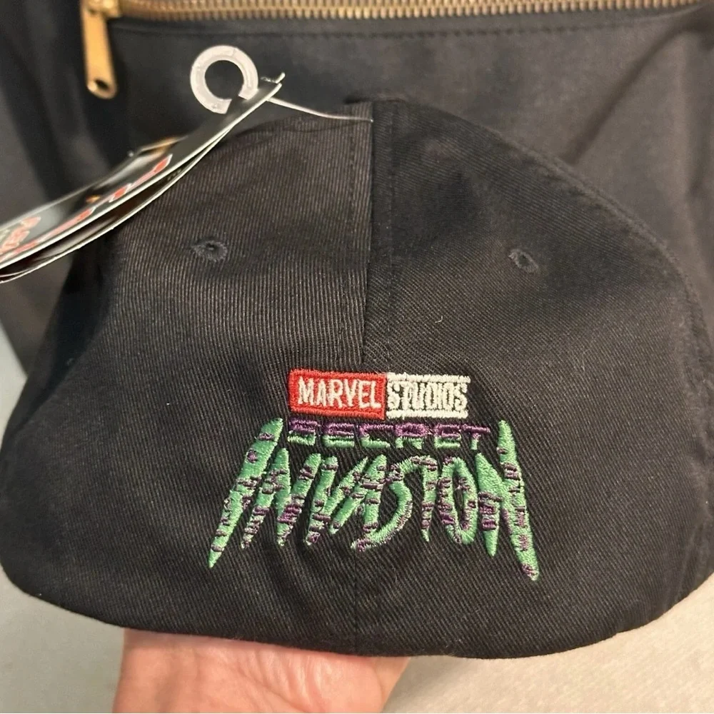 Secret Invasion Marvel Studios Cast & Crew Herschel Backpack And Hat RARE